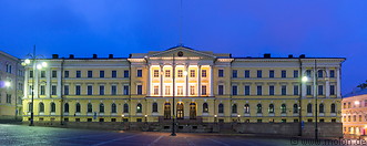 25 Government building at night