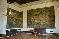 27 Tapestries hanging on the wall