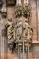 15 Statues on cathedral