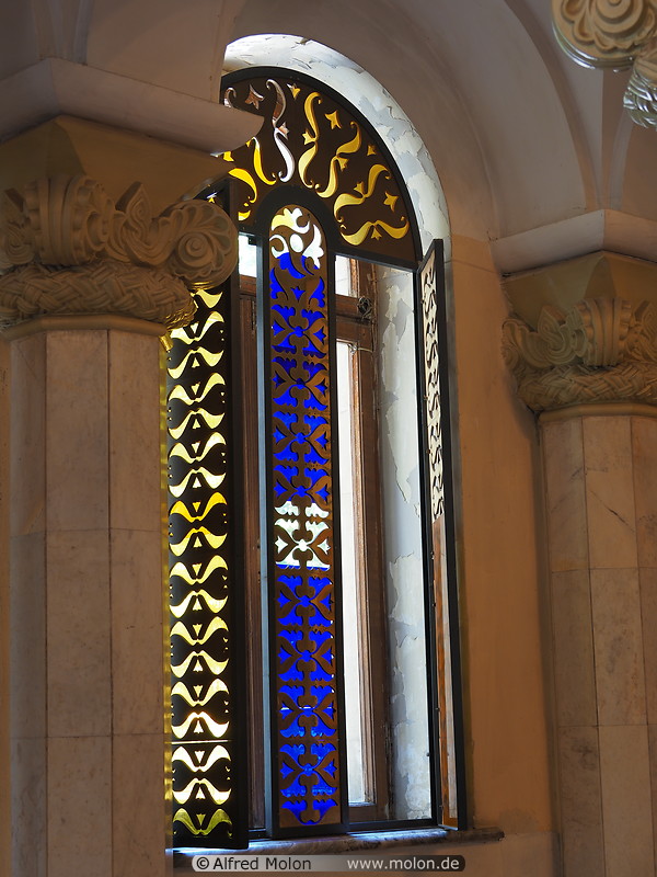 17 Stained glass window