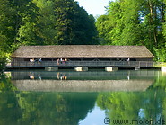 07 Lake and wooden covered bridge