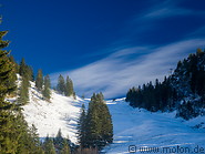 14 Mountain slope below Taubenstein station in winter