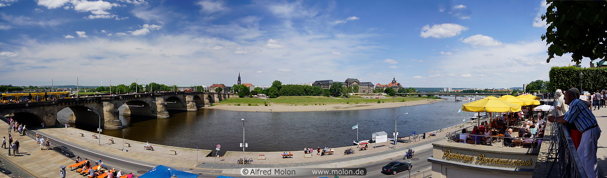 02 Elbe river from Bruehl Terrace