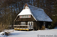 27 Snow covered weekend house