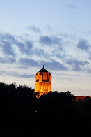 09 St Jacob church tower at night