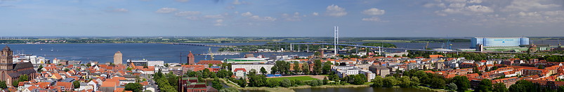 04 Stralsund skyline with Ruegen bridge