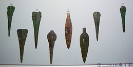 08 Bronze daggers and spear heads - Cycladic period