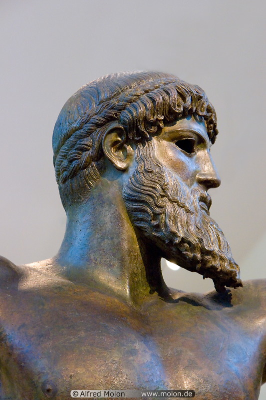 04 Bronze statue of Zeus or Poseidon