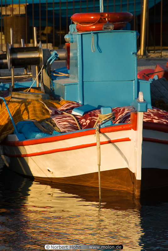 01 Fishing boat in Paroikia harbour
