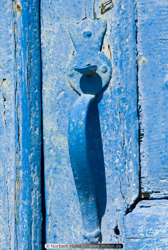 20 Old blue door