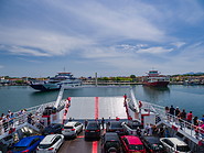 56 Ferry arriving in Keramoti harbour