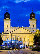 34 Reformed great church at night