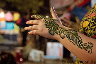 04 Arm with henna paste patterns