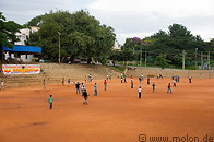 11 Cricket field and players