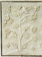 18 Marble carvings with flowers