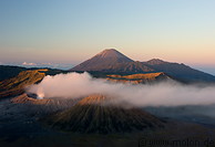 08 Mount Bromo, Batok, Kursi and Semeru at sunrise