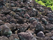 26 Lava stones in Torre fort