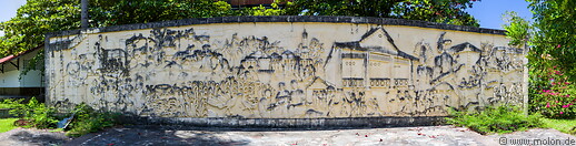 30 Wall with bas-relief