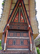 21 Decorated facade of Tongkonan house