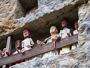 17 Tau Tau carved wooden statues