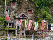 22 Small Tongkonan houses for coffins