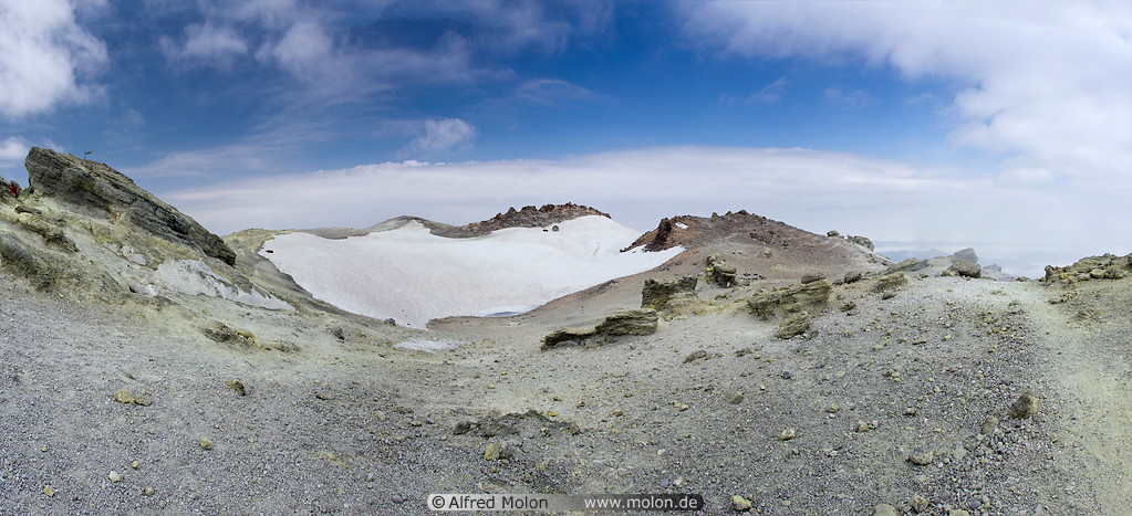 02 Summit crater with glacier