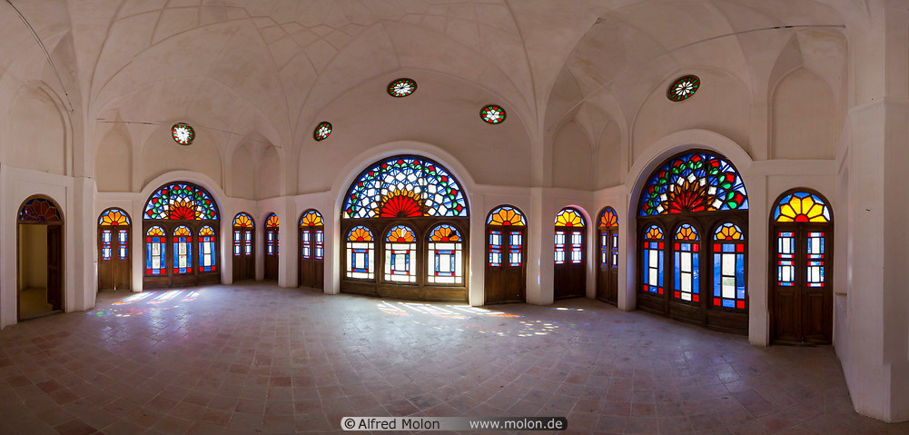 13 Stained glass windows room