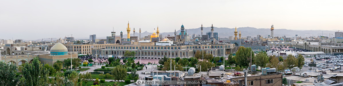15 Skyline of Imam Reza holy shrine