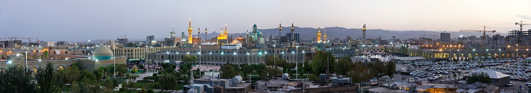 17 Skyline of Imam Reza holy shrine