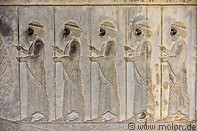 27 Persian soldiers bas-relief