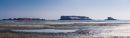 Qeshm coast near Naaz at low tide