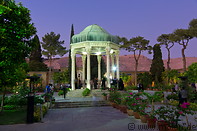 12 Tomb of Hafez at dusk