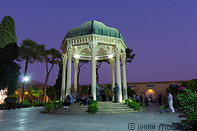 13 Tomb of Hafez at dusk