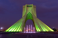 08 Azadi tower and fountain