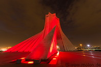 16 Azadi tower at night