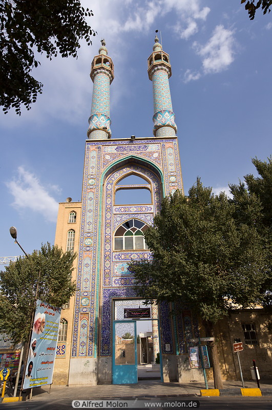 02 Hazireh mosque portal and minarets