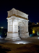 23 Arch of Titus at night