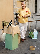 11 Street artist in Via del Corso