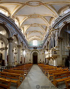 15 Nave and roof in Modica cathedral