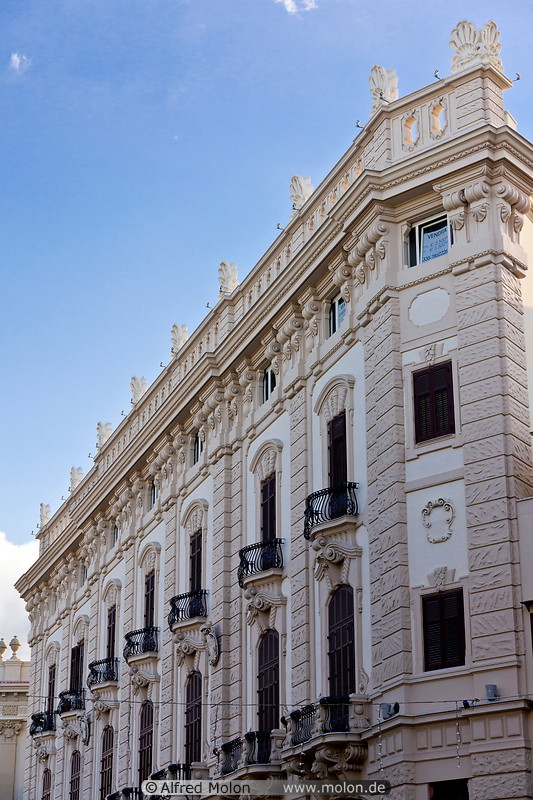 19 Building facade on Via Roma
