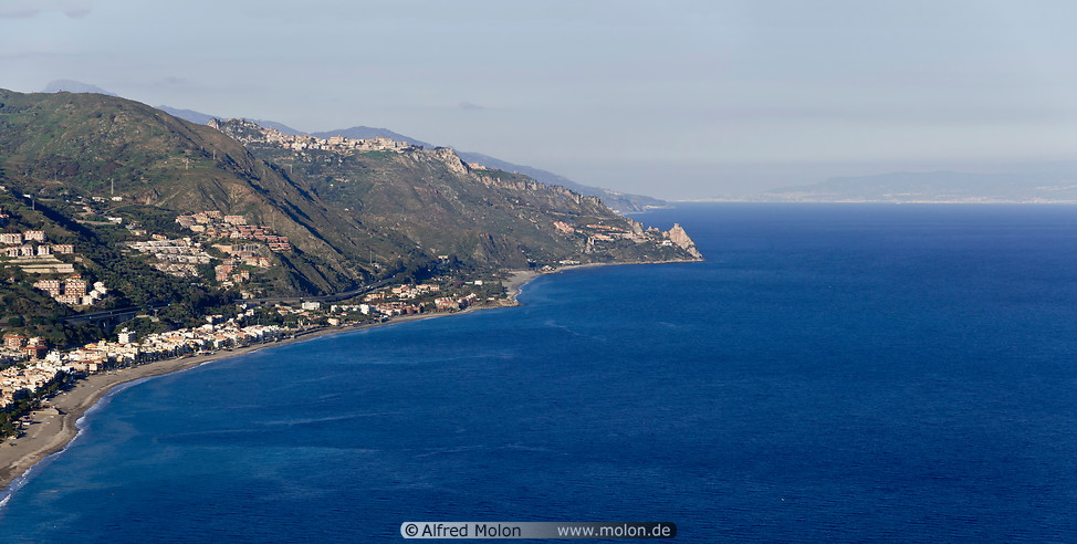 12 Panoramic view of Sicilian coast