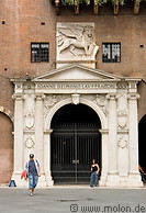 24 Marble gate to Podesta palace- Signori square