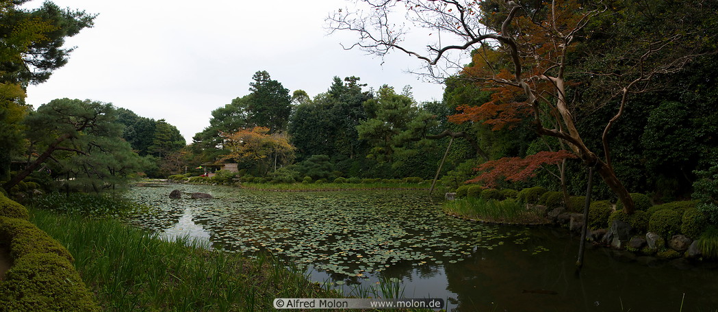 16 Temple garden and pond