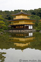 03 Golden Kinkaku-ji pavilion with reflection in Kyoko-chi pond