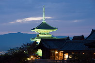 32 Three-story pagoda at dusk