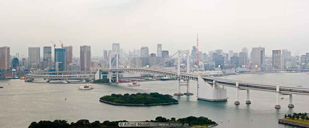 03 Bay of Tokyo with Rainbow bridge