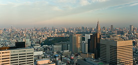 12 Shinjuku skyline at sunset