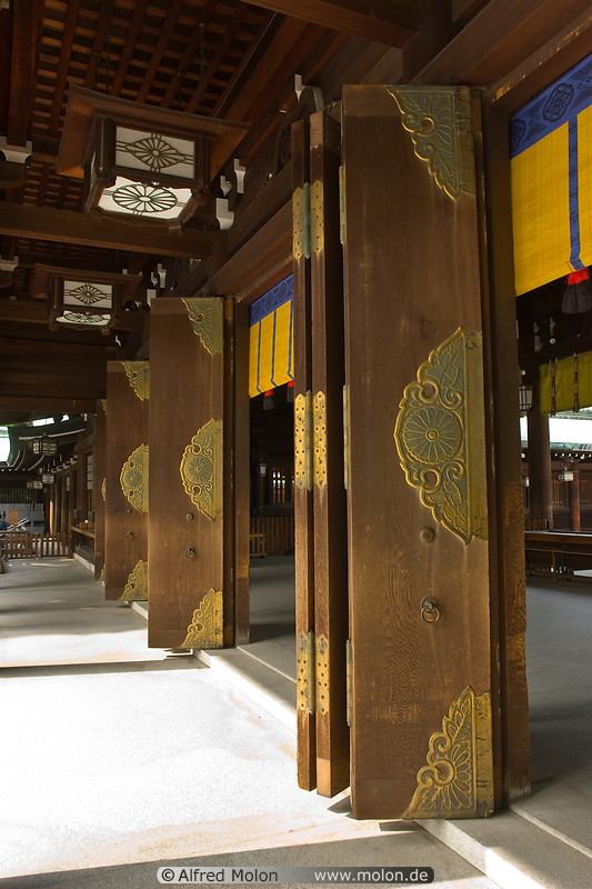 15 Front doors to the inner sanctuary