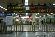 03 Timetable board and railing