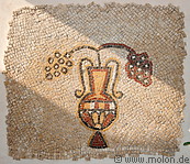 09 Vase with flowers mosaic
